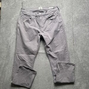 Huckberry Flint and Tinder Gray Slim Fit Stretch Jeans Men's 32x30 Made USA